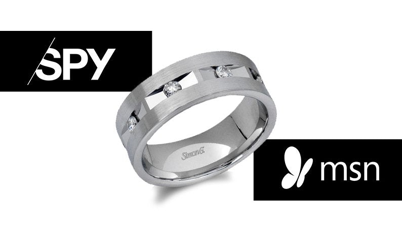Men's Ring On Spy And Msn - Simon G. Jewelry
