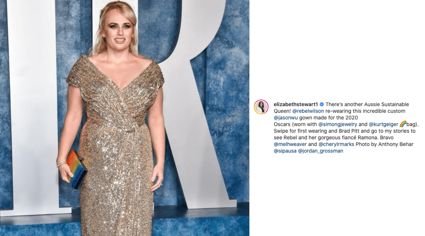 Rebel Wilson at the Vanity Fair Oscar Party - Simon G. Jewelry