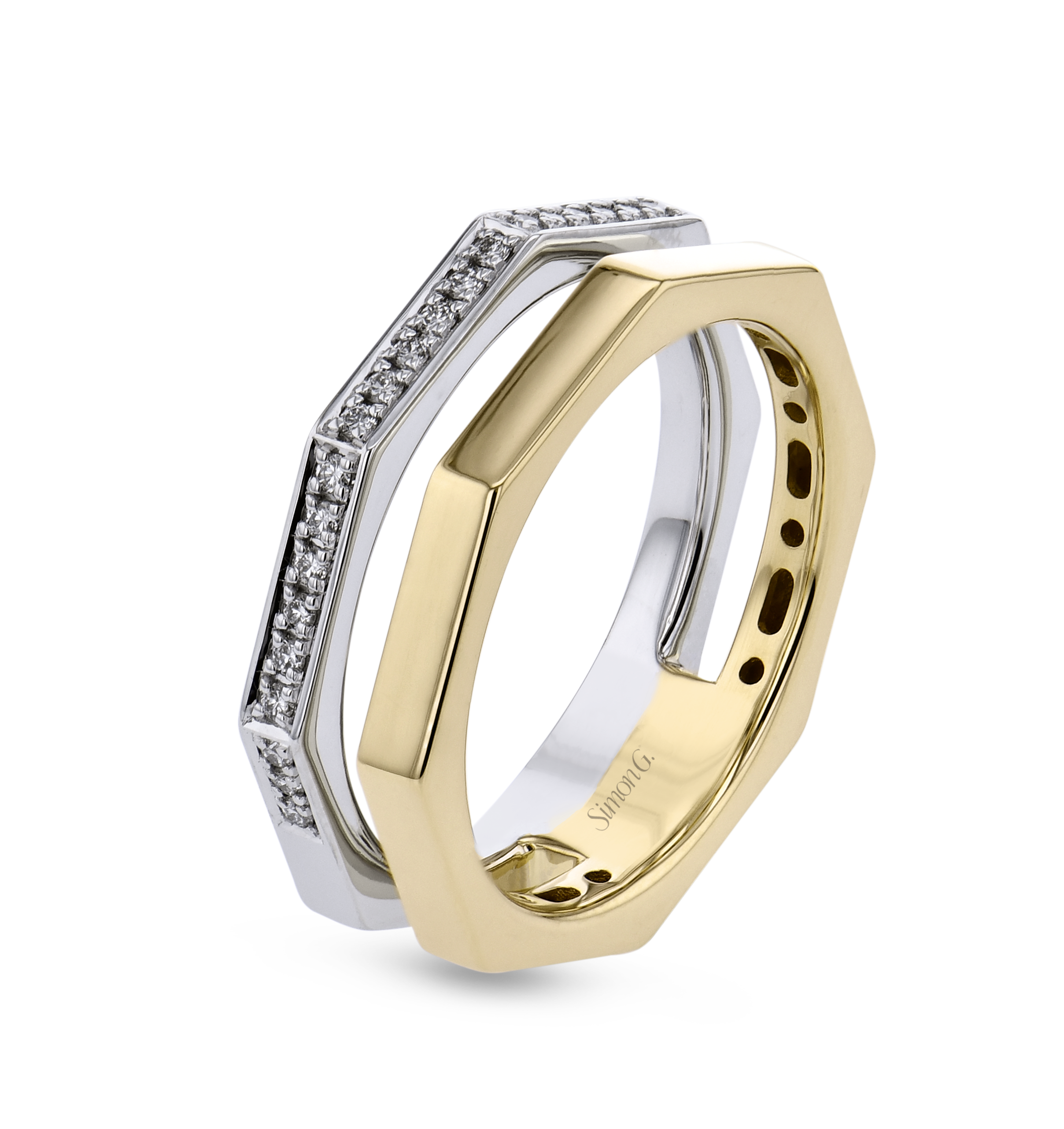 Layered Diamond Fashion Ring