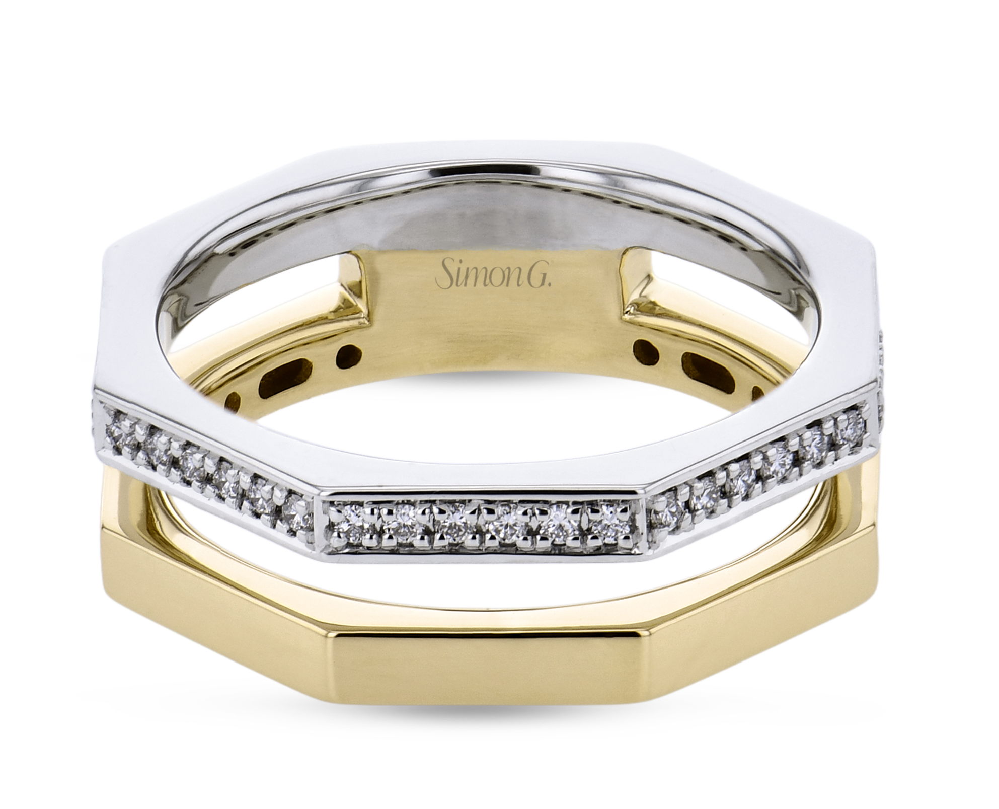 Layered Diamond Fashion Ring