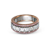 Anniversary Ring In 18k Gold With Diamonds - Simon G. Jewelry