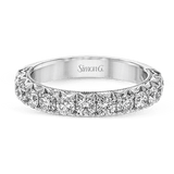 Anniversary Ring In 18k Gold With Diamonds - Simon G. Jewelry