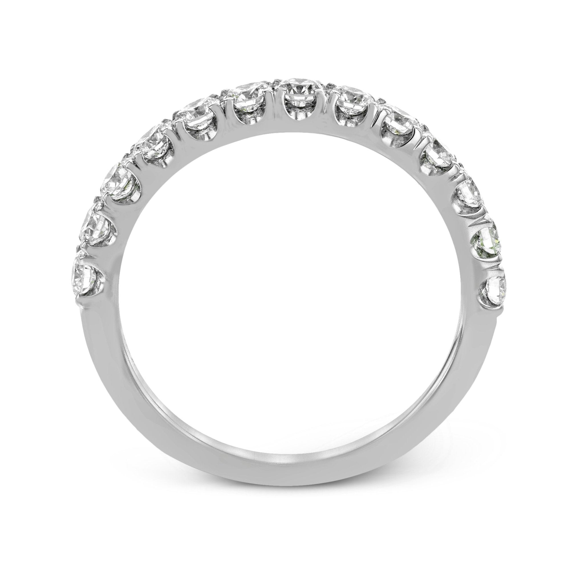 Anniversary Ring In 18k Gold With Diamonds - Simon G. Jewelry