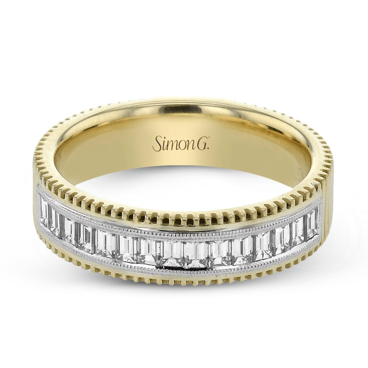 Anniversary Ring In 18k Gold With Diamonds - Simon G. Jewelry