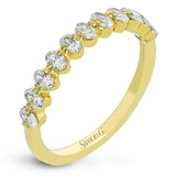 Anniversary Ring in 18k Gold With Diamonds - Simon G. Jewelry