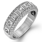 Anniversary Ring in 18k Gold with Diamonds - Simon G. Jewelry