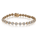 Bracelet in 18K Gold with Diamonds - Simon G. Jewelry