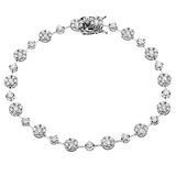 Bracelet in 18k Gold with Diamonds - Simon G. Jewelry