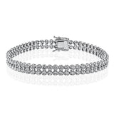 Bracelet in 18k Gold with Diamonds - Simon G. Jewelry