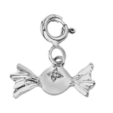 Candy Charm in 14k Gold with Diamonds - Simon G. Jewelry