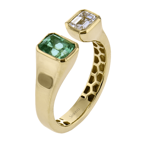 Color Ring in 18k Gold - Simon G. Jewelry