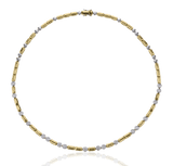 Diamond Station Link Necklace in 18k Gold - Simon G. Jewelry