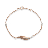 Fallen Leaves Bracelet in 18k Gold with Diamonds - Simon G. Jewelry