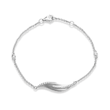 Fallen Leaves Bracelet in 18k Gold with Diamonds - Simon G. Jewelry