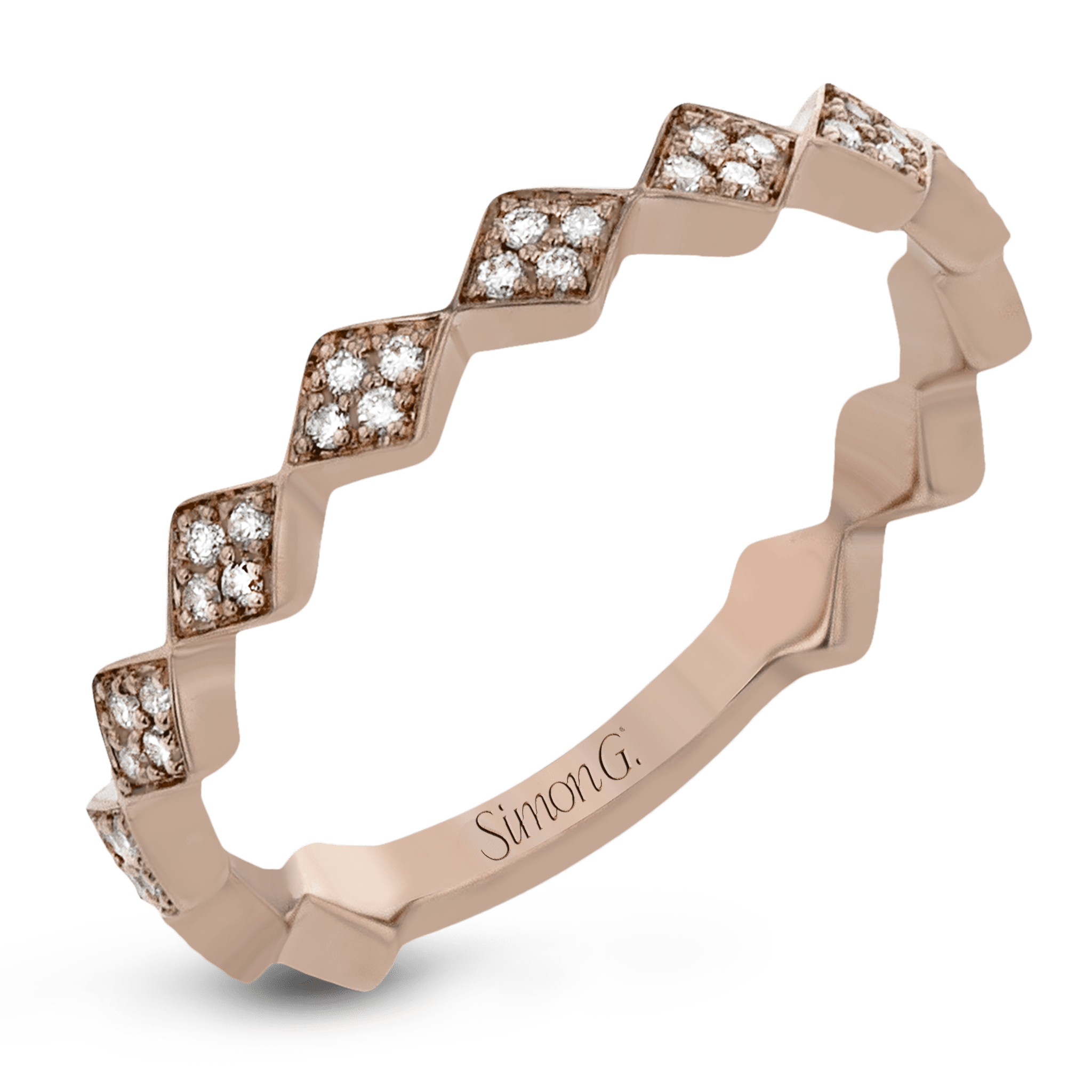 Fashion Ring In 14k Gold With Diamonds - Simon G. Jewelry