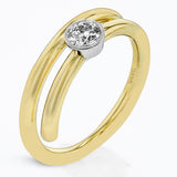 Fashion Ring in 18k Gold with Diamond - Simon G. Jewelry