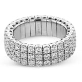 Fashion Ring in 18k Gold with Diamonds - Simon G. Jewelry