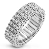 Fashion Ring in 18k Gold with Diamonds - Simon G. Jewelry