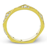Fashion Ring in 18k Gold with Diamonds - Simon G. Jewelry