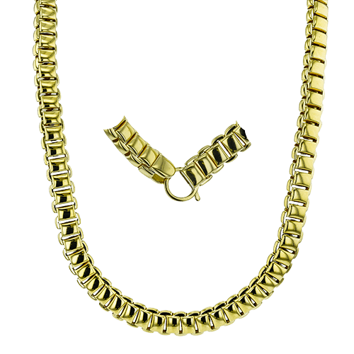 Gent Necklace in 18k Gold - Simon G. Jewelry