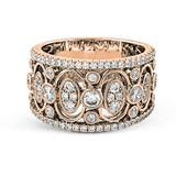 Harmonie Fashion Ring in 18k Gold with Diamonds - Simon G. Jewelry
