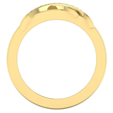 Interwoven Smart Ring Jacket in 14k Gold with Diamonds - Simon G. Jewelry