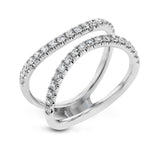 Marquise - cut Engagement Ring & Matching Wedding Band in 18k Gold with Diamonds - Simon G. Jewelry