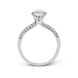 Marquise - cut Engagement Ring & Matching Wedding Band in 18k Gold with Diamonds - Simon G. Jewelry