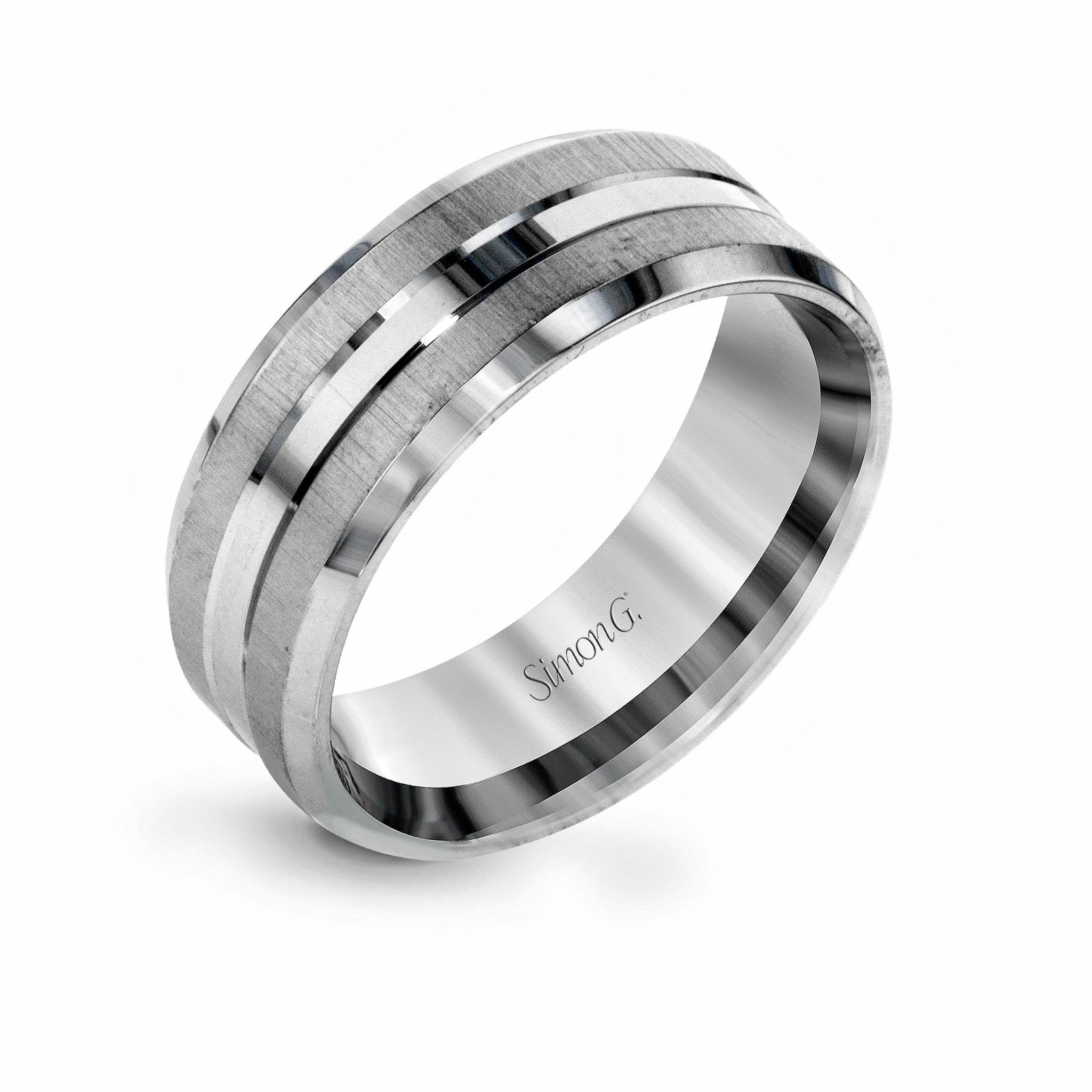 Men's Wedding Band in 14k or 18k Gold - Simon G. Jewelry
