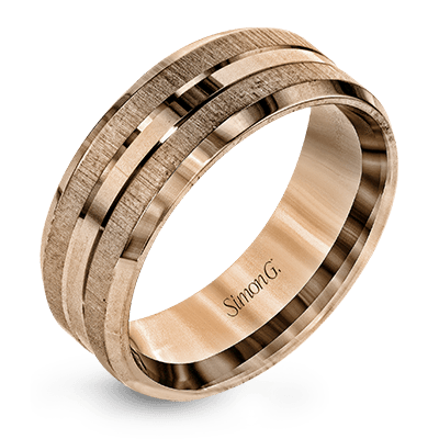 Men's Wedding Band in 14k or 18k Gold - Simon G. Jewelry