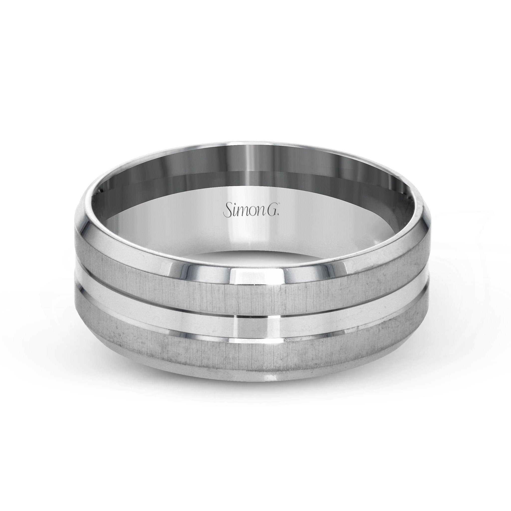 Men's Wedding Band in 14k or 18k Gold - Simon G. Jewelry