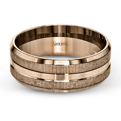Men's Wedding Band in 14k or 18k Gold - Simon G. Jewelry