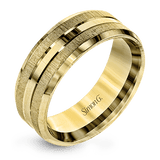 Men's Wedding Band in 14k or 18k Gold - Simon G. Jewelry