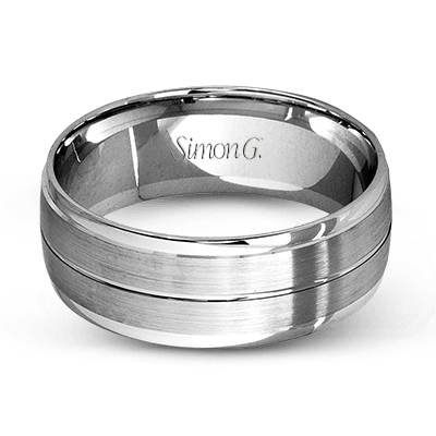 Men's Wedding Band Ring In 14k Or 18k Gold - Simon G. Jewelry