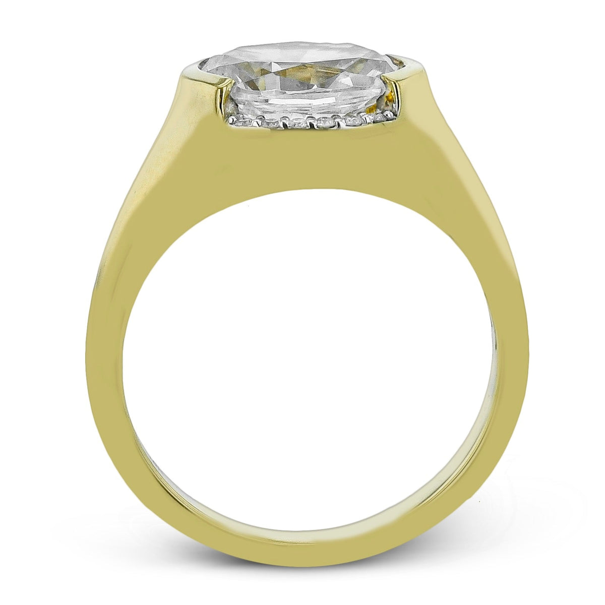 Oval-Cut Diamond Engagement Ring - Simon G. Jewelry