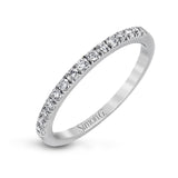 Oval - cut Engagement Ring & Matching Wedding Band in 18k Gold with Diamonds - Simon G. Jewelry