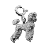 Poodle Charm in 14k Gold - Simon G. Jewelry