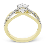 Right Hand Ring in 18k Gold with Diamonds - Simon G. Jewelry