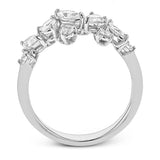 Right Hand Ring in 18k Gold with Diamonds - Simon G. Jewelry