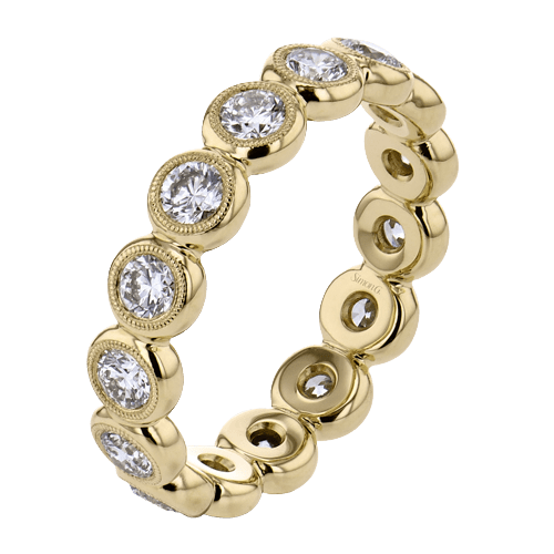 Right Hand Ring in 18k Gold with Diamonds - Simon G. Jewelry