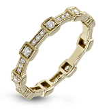 Right Hand Ring In 18k Gold With Diamonds - Simon G. Jewelry