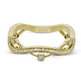 Right Hand Ring in 18k Gold with Diamonds - Simon G. Jewelry