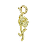 Rose Charm in 14k Gold - Simon G. Jewelry