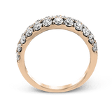 Simon - Set Anniversary Ring In 18k Gold With Diamonds - Simon G. Jewelry