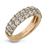 Simon - Set Anniversary Ring In 18k Gold With Diamonds - Simon G. Jewelry