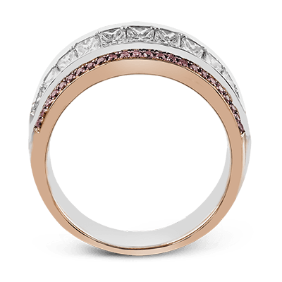 Simon - Set Anniversary Ring In 18k Gold With Diamonds - Simon G. Jewelry