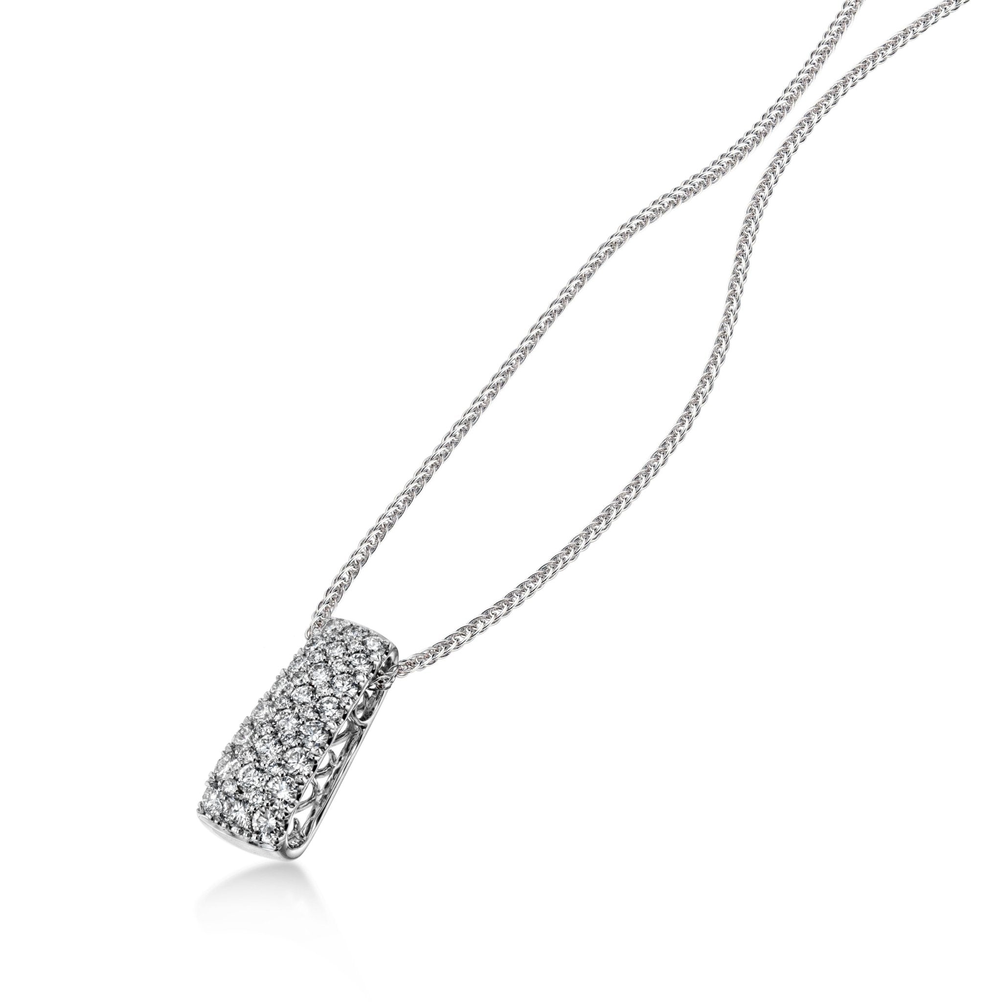 Simon - set Pendant Necklace in 18k Gold with Diamonds - Simon G. Jewelry