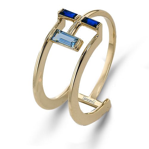 Smart Ring Jacket in 14k Gold - Simon G. Jewelry