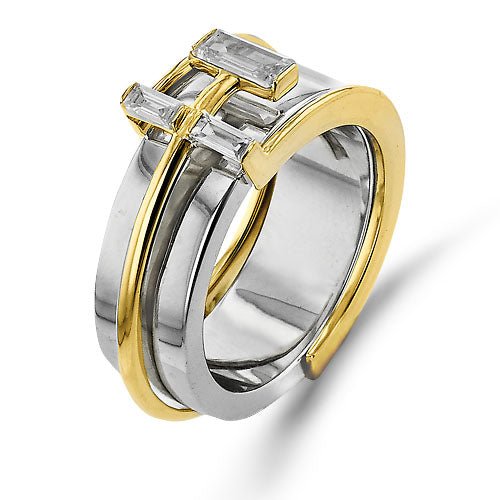 Smart Ring Jacket in 14k Gold - Simon G. Jewelry