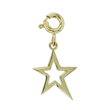 Star Charm in 14k Gold - Simon G. Jewelry